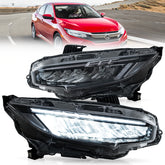 VLAND LED Reflection Bowl Headlights For 2016-2021 Honda Civic Australia